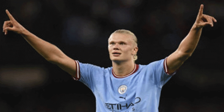 Record-breaking Haaland hits City treble, Arsenal stay perfect ...